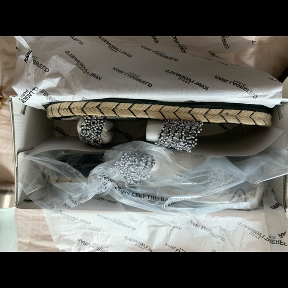 🆕KARL LAGERFELD SANDALS - Picture 3 of 5